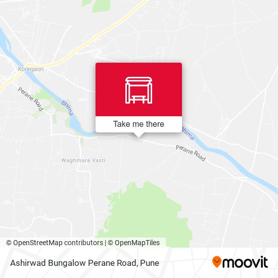 Ashirwad Bungalow Perane Road map