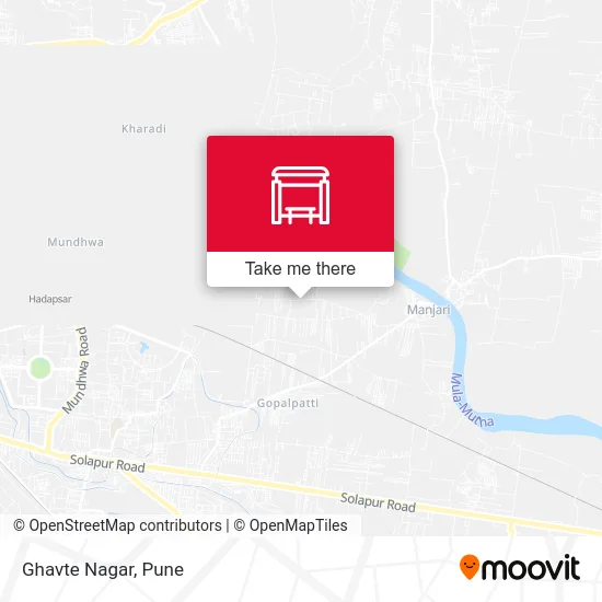 Ghavte Nagar map