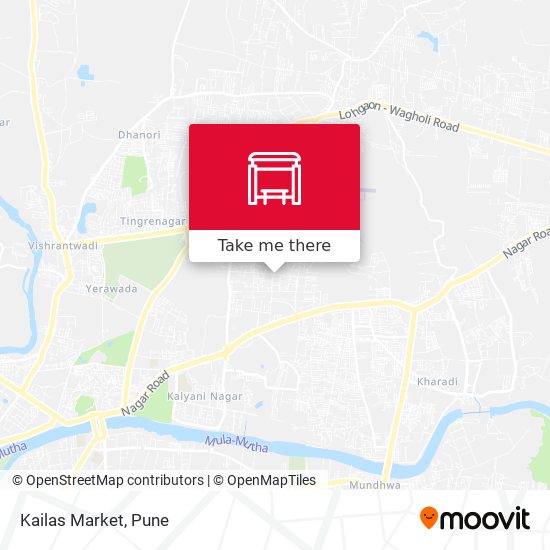 Kailas Market map