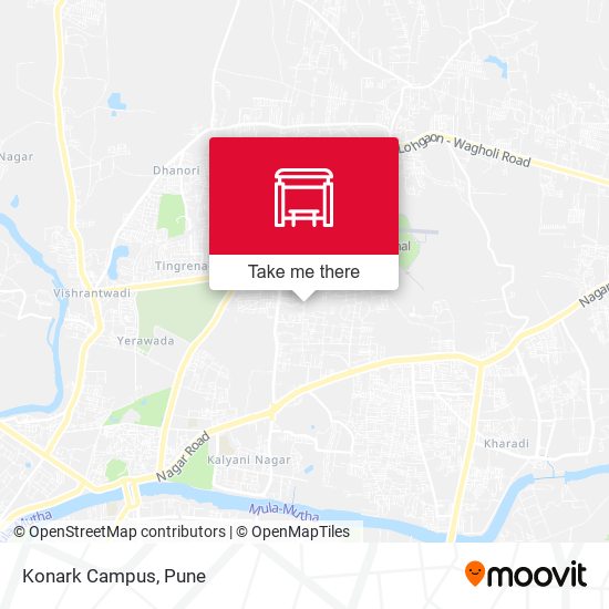 Konark Campus map