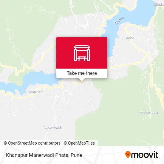 Khanapur Manerwadi Phata map