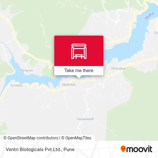 Ventri Biologicals Pvt.Ltd. map