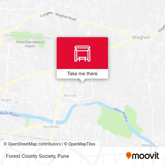 Forest County Society map