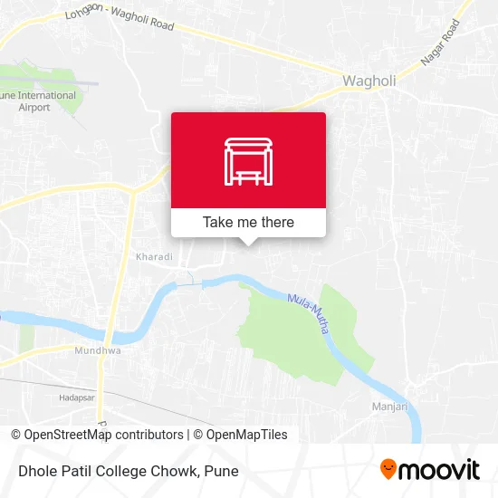 Dhole Patil College Chowk map