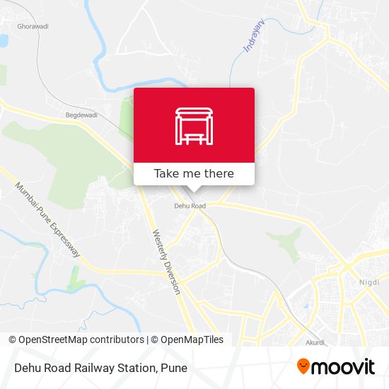 Dehu Road Railway Station map