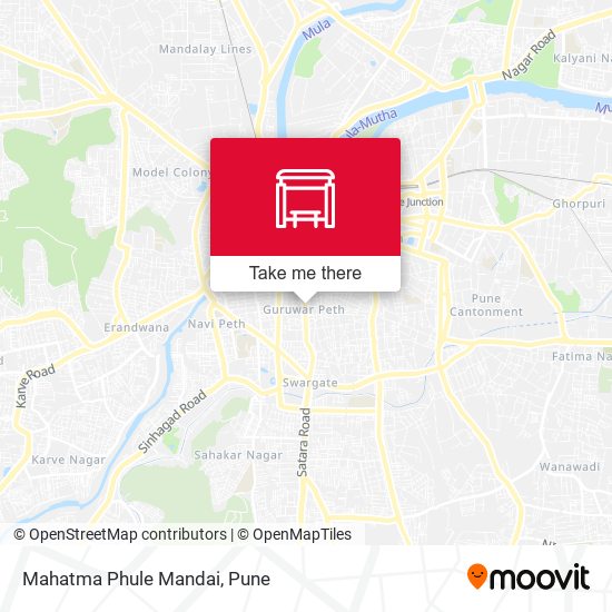 Mahatma Phule Mandai map