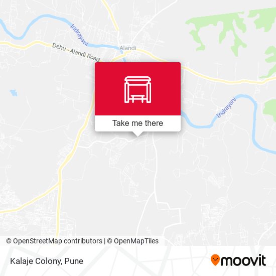 Kalaje Colony map