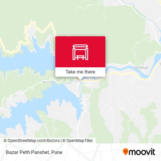 Bazar Peth Panshet map
