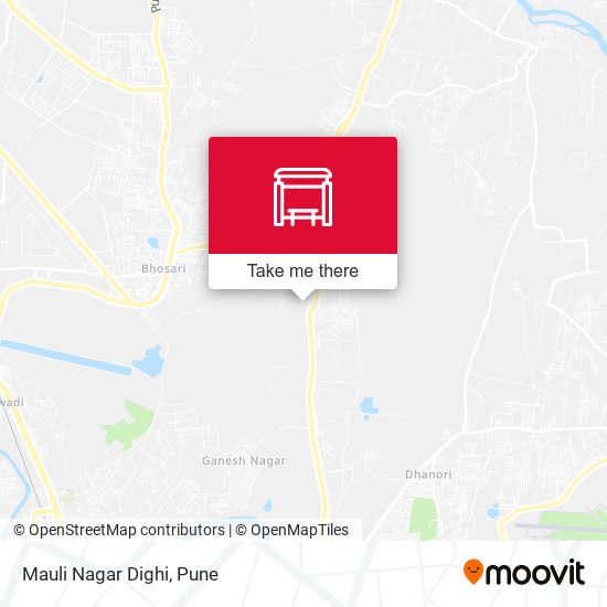 Mauli Nagar Dighi map