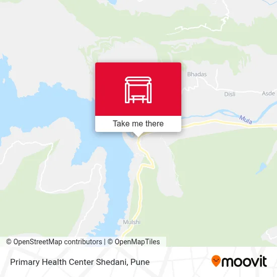 Primary Heath Center Shedani map