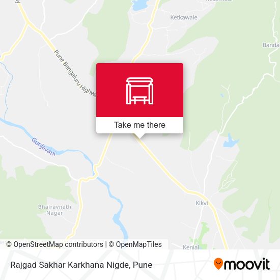 Rajgad Sakhar Karkhana Nigde map