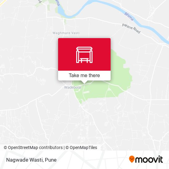 Nagwade Wasti map