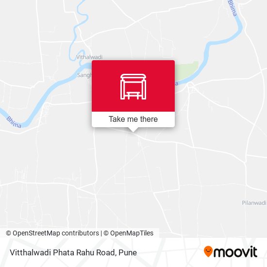 Vitthalwadi Phata Rahu Road map