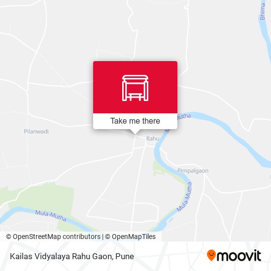 Kailas Vidyalaya Rahu Gaon map