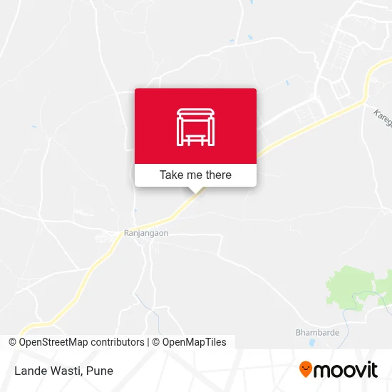 Lande Wasti map