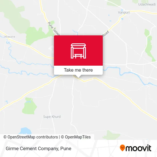 Girme Cement Company map