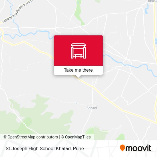 St.Joseph High School Khalad map