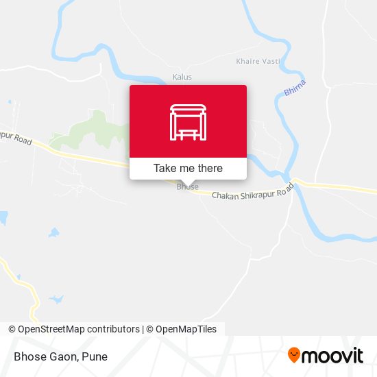 Bhose Gaon map