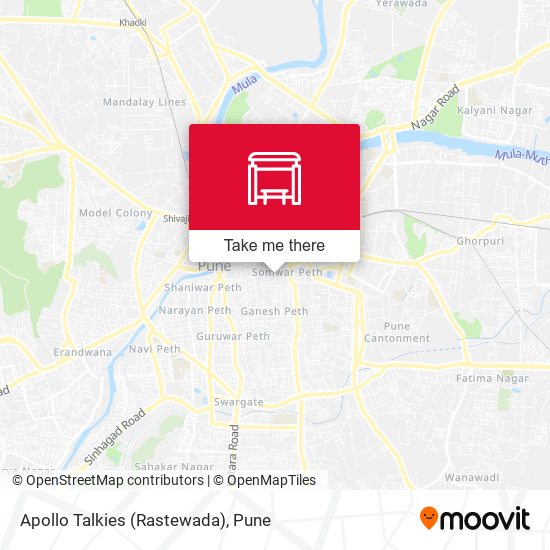 Apollo Talkies (Rastewada) map