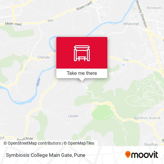 Symbiosis College Main Gate map