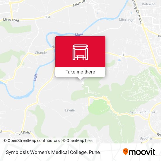 Symbiosis Women's Medical College map