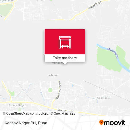 Keshav Nagar Pul map
