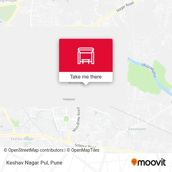 Keshav Nagar Pul map