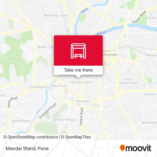 Mandai Stand map