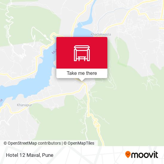 Hotel 12 Maval map