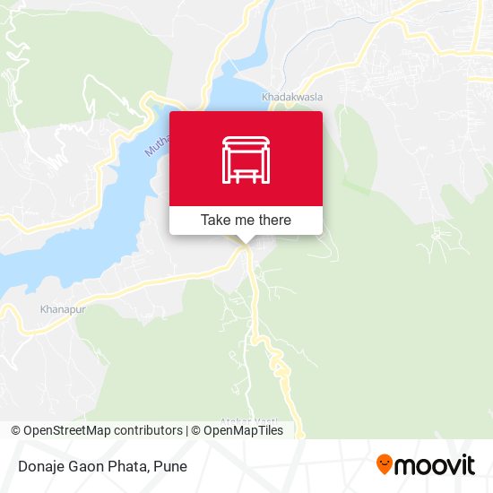 Donaje Gaon Phata map