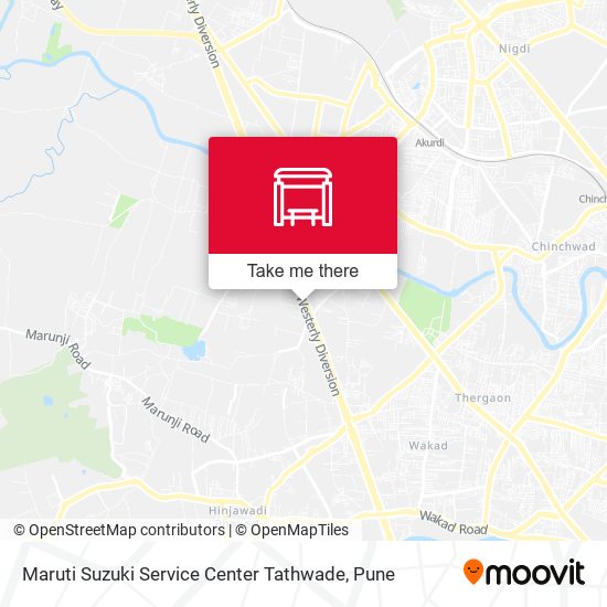 Maruti Suzuki Service Center Tathwade map