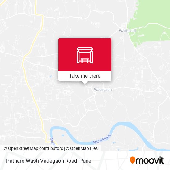 Pathare Wasti Vadegaon Road map