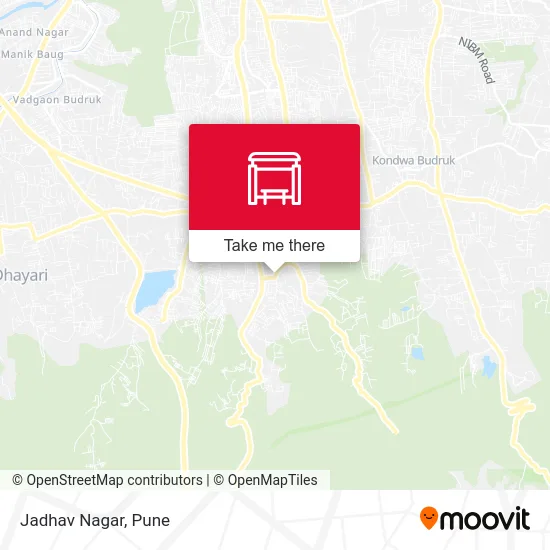 Jadhav Nagar map
