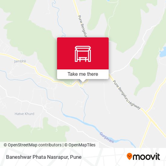 Baneshwar Phata Nasrapur map
