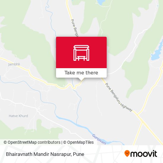 Bhairavnath Mandir Nasrapur map