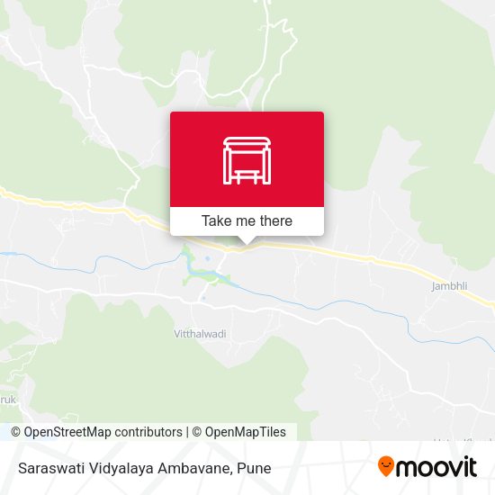 Saraswati Vidyalaya Ambavane map