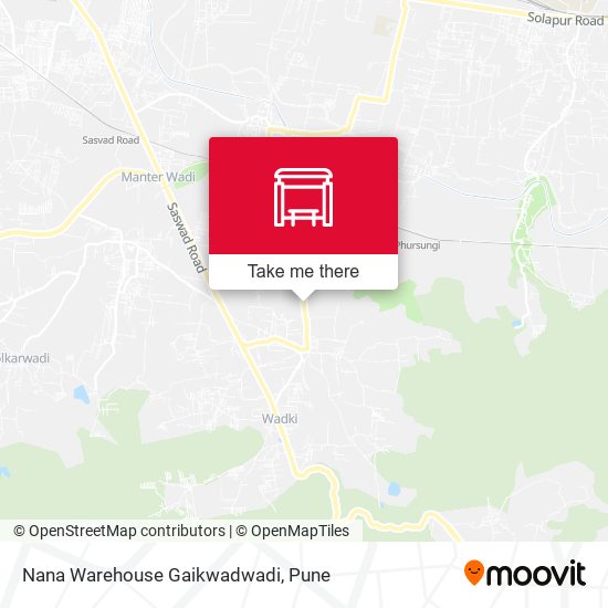 Nana Warehouse Gaikwadwadi map