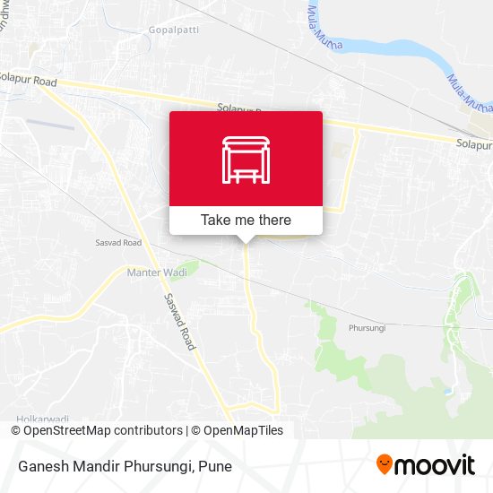 Ganesh Mandir Phursungi map