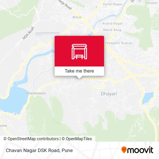 Chavan Nagar DSK Road map