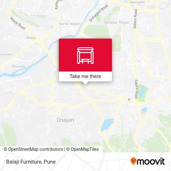 Balaji Furniture map