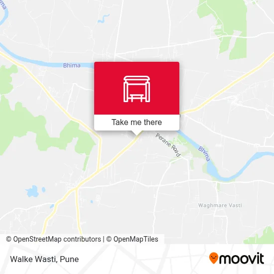 Walke Wasti map