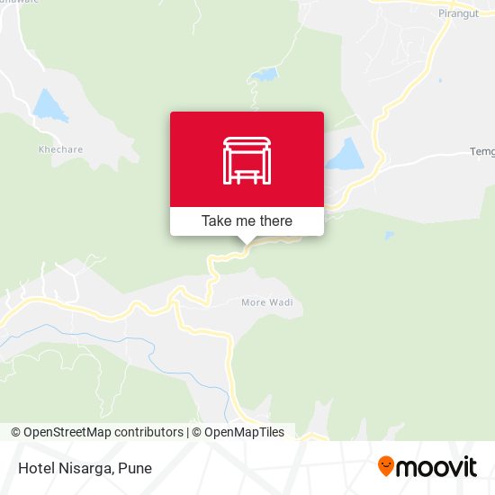 Hotel Nisarga map