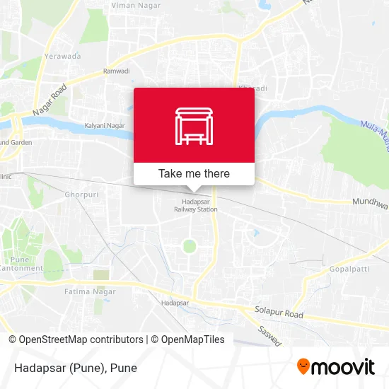 Hadapsar (Pune) map