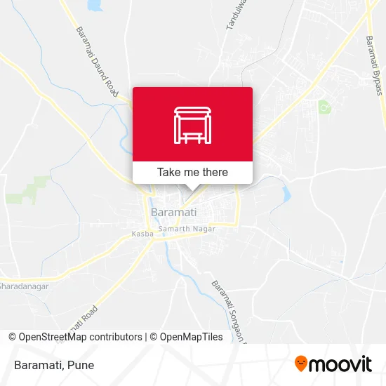 Baramati map