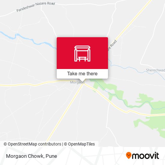 Morgaon Chowk map