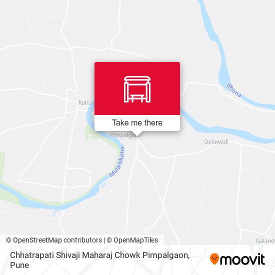 Chhatrapati Shivaji Maharaj Chowk Pimpalgaon map