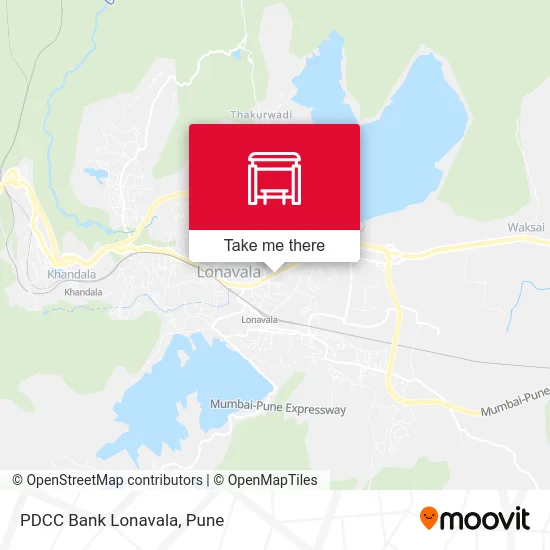 PDCC Bank Lonavala map