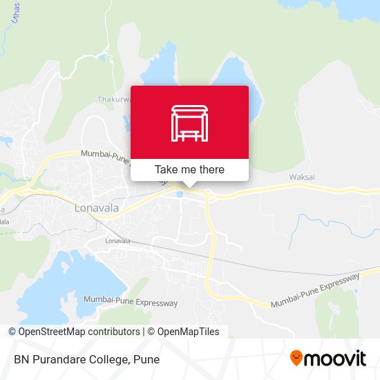 BN Purandare College map