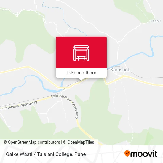 Gaike Wasti / Tulsiani College map