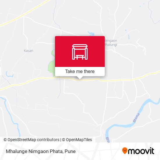 Mhalunge Nimgaon Phata map